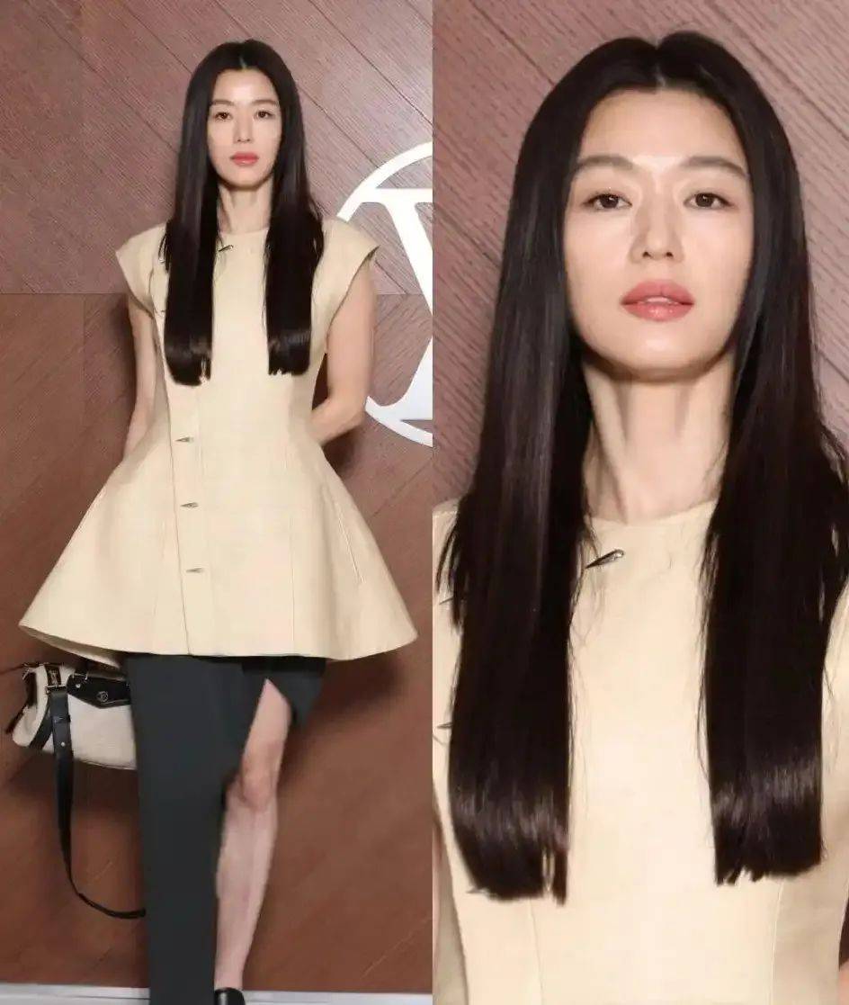 全智贤惊艳亮相巴黎时装周，重现“千颂伊”气场