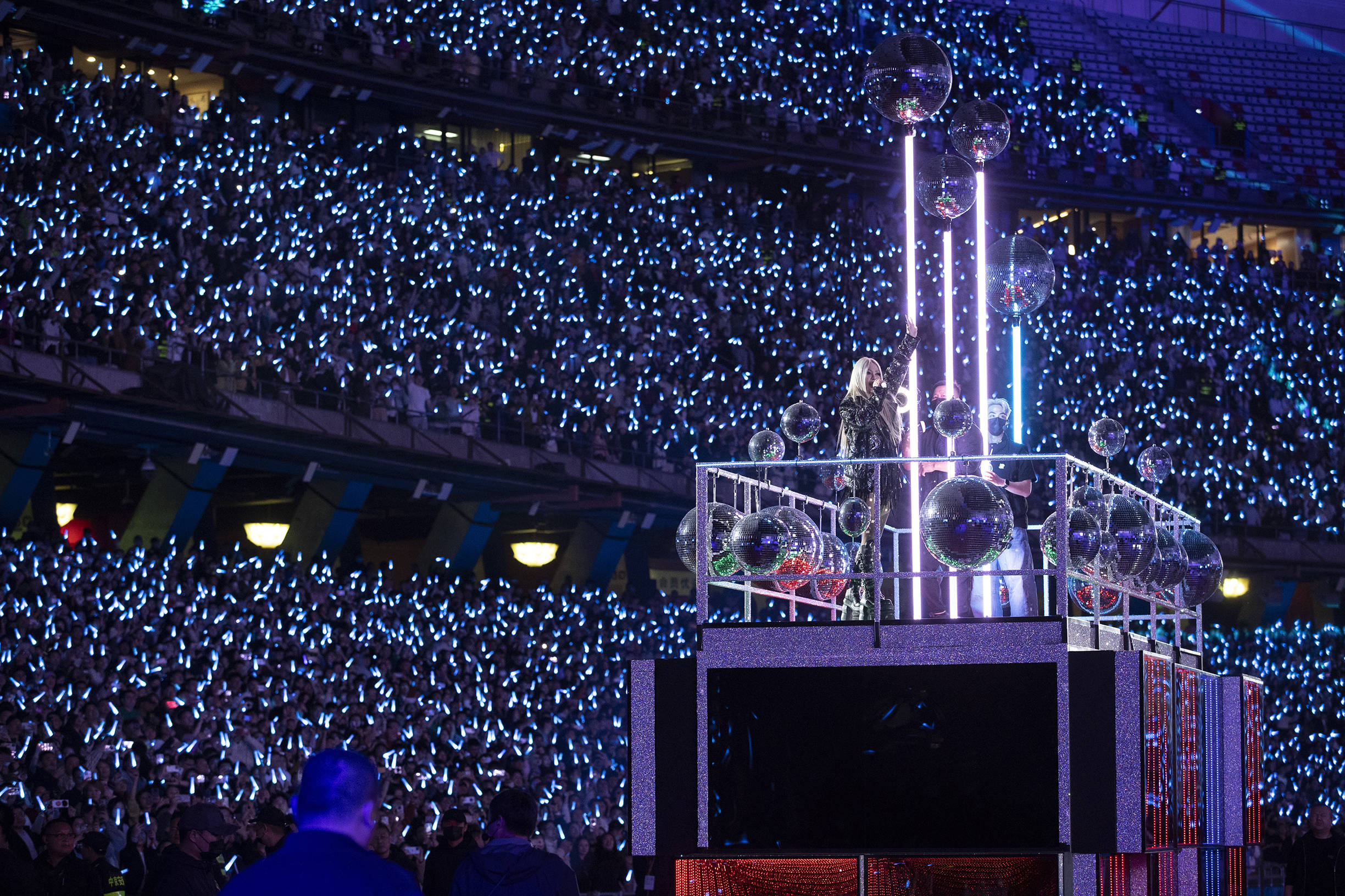 花车绕场第一人!张惠妹北京鸟巢两日连唱嗨爆